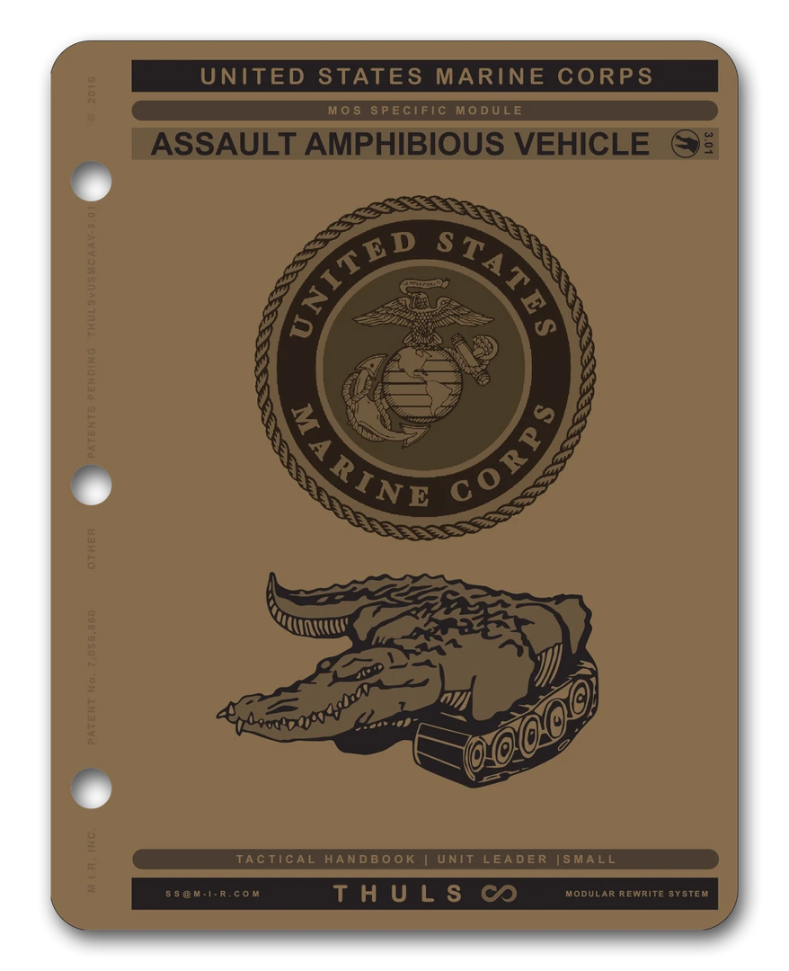 Mission Information Resources, Inc THULS Manuals USMC AAV MODULE 3 Mission Information Resources, Inc THULS Manuals USMC AAV MODULE