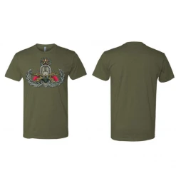 Ben Cantwell Art EOD Badge