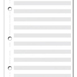 Mission Information Resources, Inc Tactical Lined Pages