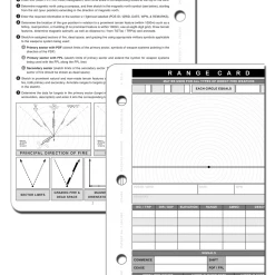 Mission Information Resources, Inc Individual Range Card Tactical
