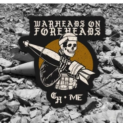 Cleared Hot Warheads On Foreheads Sticker Goods