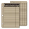Mission Information Resources, Inc Tactical Target List/Scheduling Worksheet Z-Fold