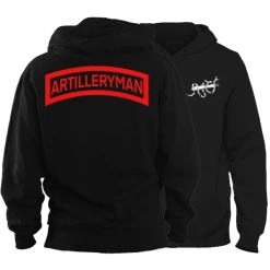 Heavily Suppressed Artilleryman Tab Hoodie Apparel