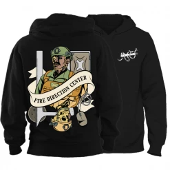 Heavily Suppressed Apparel FDC Death Card Hoodie