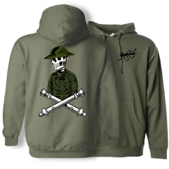 Heavily Suppressed Apparel Cannon Fodder Hoodie