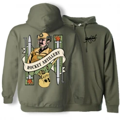 Heavily Suppressed Rockets Death Card Hoodie