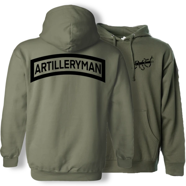 Heavily Suppressed Artilleryman Tab Hoodie Apparel 3 Heavily Suppressed Artilleryman Tab Hoodie Apparel