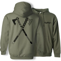 Heavily Suppressed Apparel MEGCo Axe Hoodie