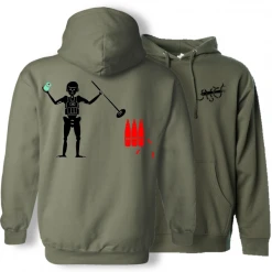 Heavily Suppressed Blackbeard's Battery Hoodie Apparel