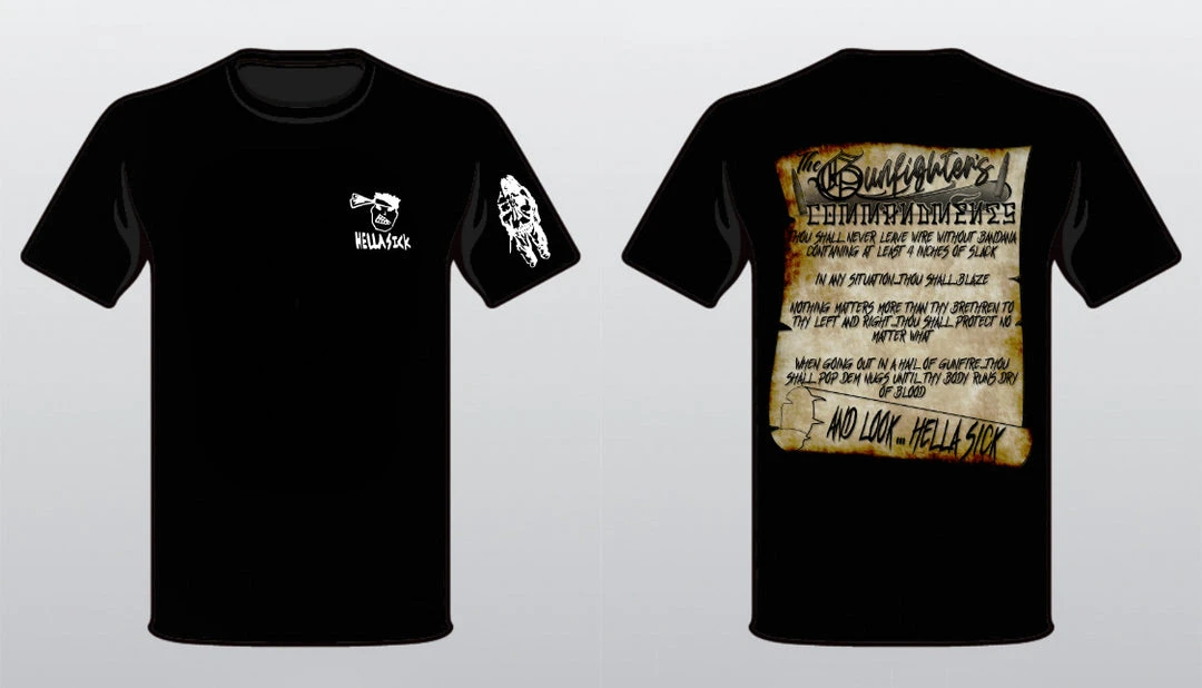 Kill Zone Gunfighter Commandments KILL.Z0N3 Apparel 3 Kill Zone Gunfighter Commandments KILL.Z0N3 Apparel