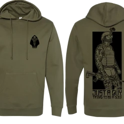 Cleared Hot Tryin To Be A Dude Hoodie