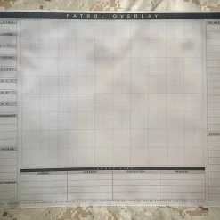 Mission Information Resources, Inc Tactical CLEAR MAP OVERLAY