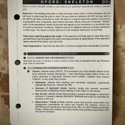 Mission Information Resources, Inc OPORD Skeleton