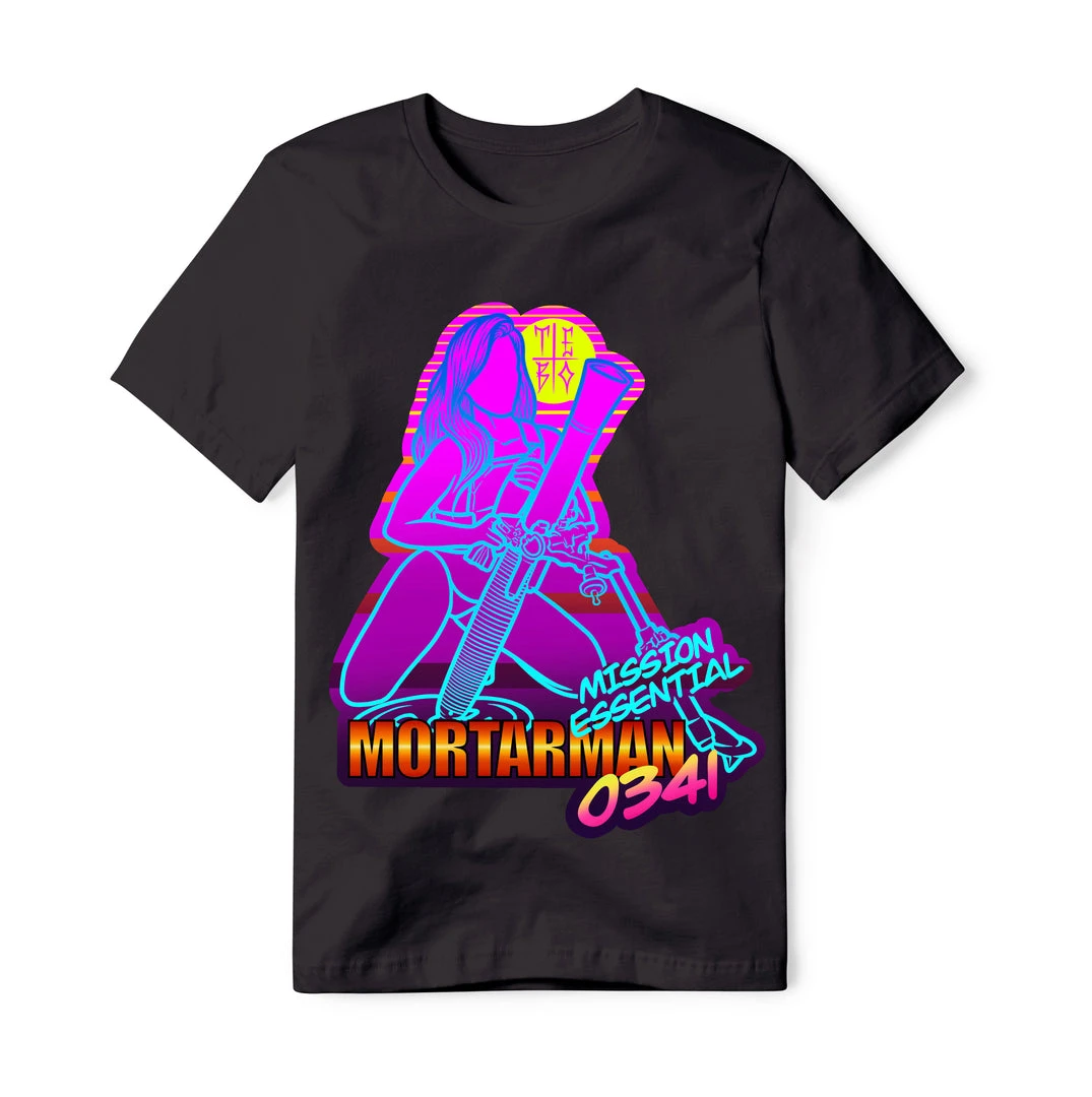 Tebo's Art Apparel Retro Mortarman 3 Tebo's Art Apparel Retro Mortarman