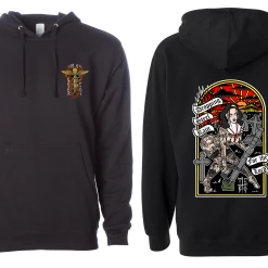 Tebo's Art Apparel 0341 Nun Hoodie