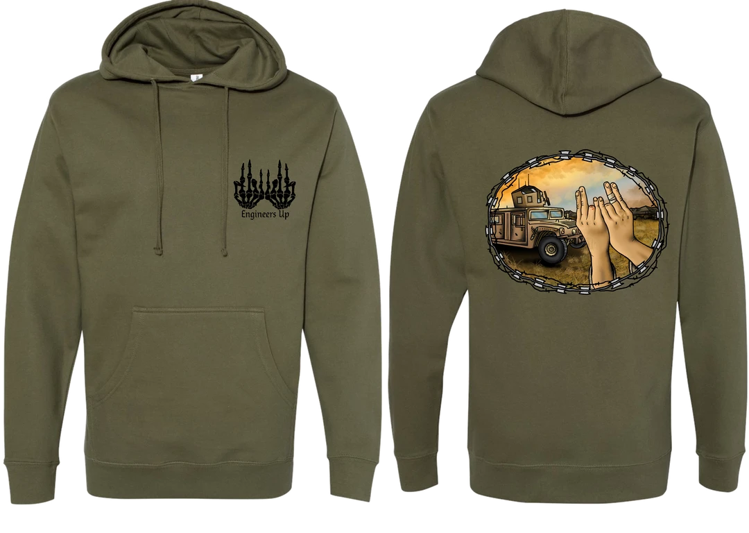 Engineers Up Throw ‘Em Up Hoodie Apparel 4 Engineers Up Throw ‘Em Up Hoodie Apparel