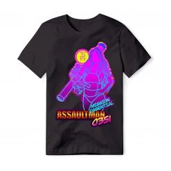 Tebo's Art Apparel Retro Assaultman