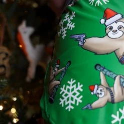 Mission Essential Gear Apparel Holiday Sloth Silkies (Green)