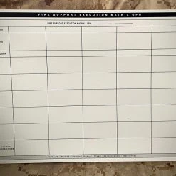 Mission Information Resources, Inc Fire Support Execution Matrix / Target List Worksheet