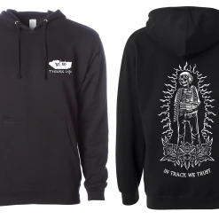 Tracks Up In Track We Trust Hoodie Apparel