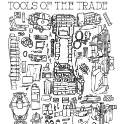 Ben Cantwell Art Goods Tools Of The Trade Sticker