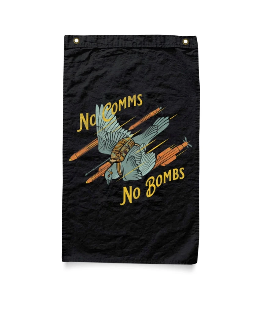 The Communicator No Comms No Bombs Flag 3 The Communicator No Comms No Bombs Flag