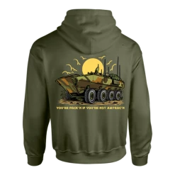 Tracks Up Not Amtrac’n Hoodie Apparel