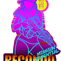 Tebo's Art Goods Retro Recondo Sticker