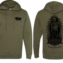 Tracks Up In Track We Trust Hoodie Apparel