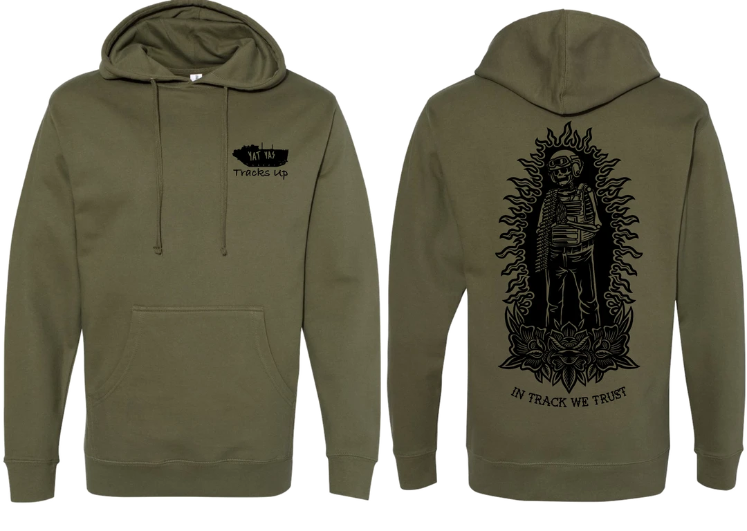 Tracks Up In Track We Trust Hoodie Apparel 4 Tracks Up In Track We Trust Hoodie Apparel