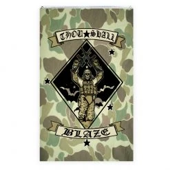 Kill Zone Thou Shall Blaze Flag Flags