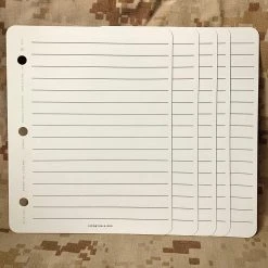 Mission Information Resources, Inc Tactical Lined Pages