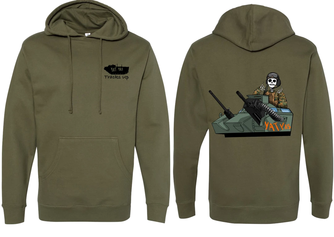 Tracks Up Turret Shakas Hoodie Apparel 4 Tracks Up Turret Shakas Hoodie Apparel